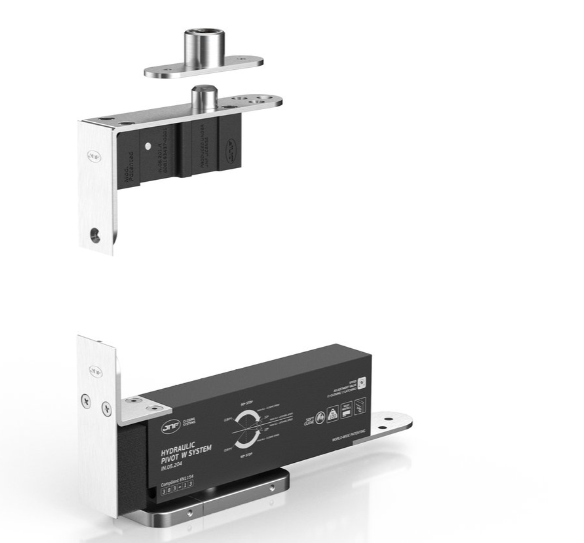 self-close pivot hinge