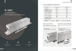 D-3001 600kgs pivot door hinge