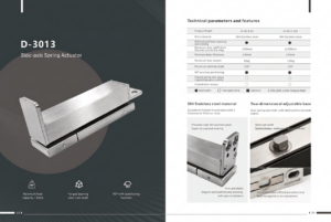 D-3013 120KGS heavy duty pivot door closer