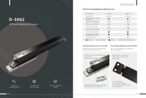 D-5062 hydraulic pivot hinge
