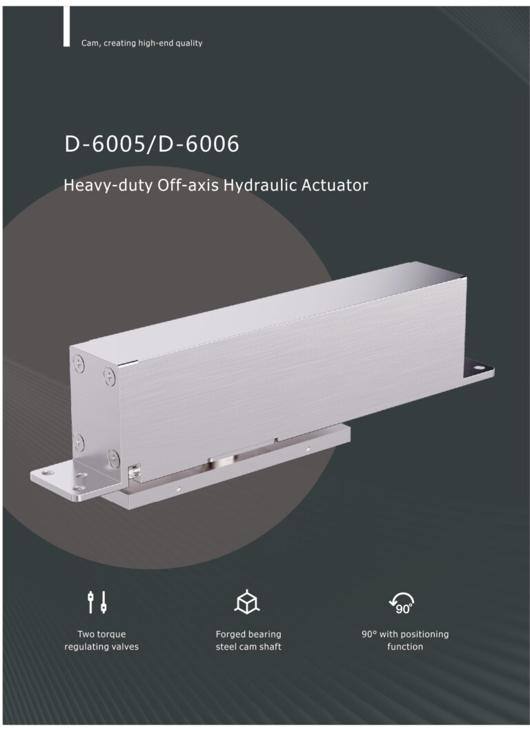 D-6005 500kgs hydraulic pivot door conceal closer